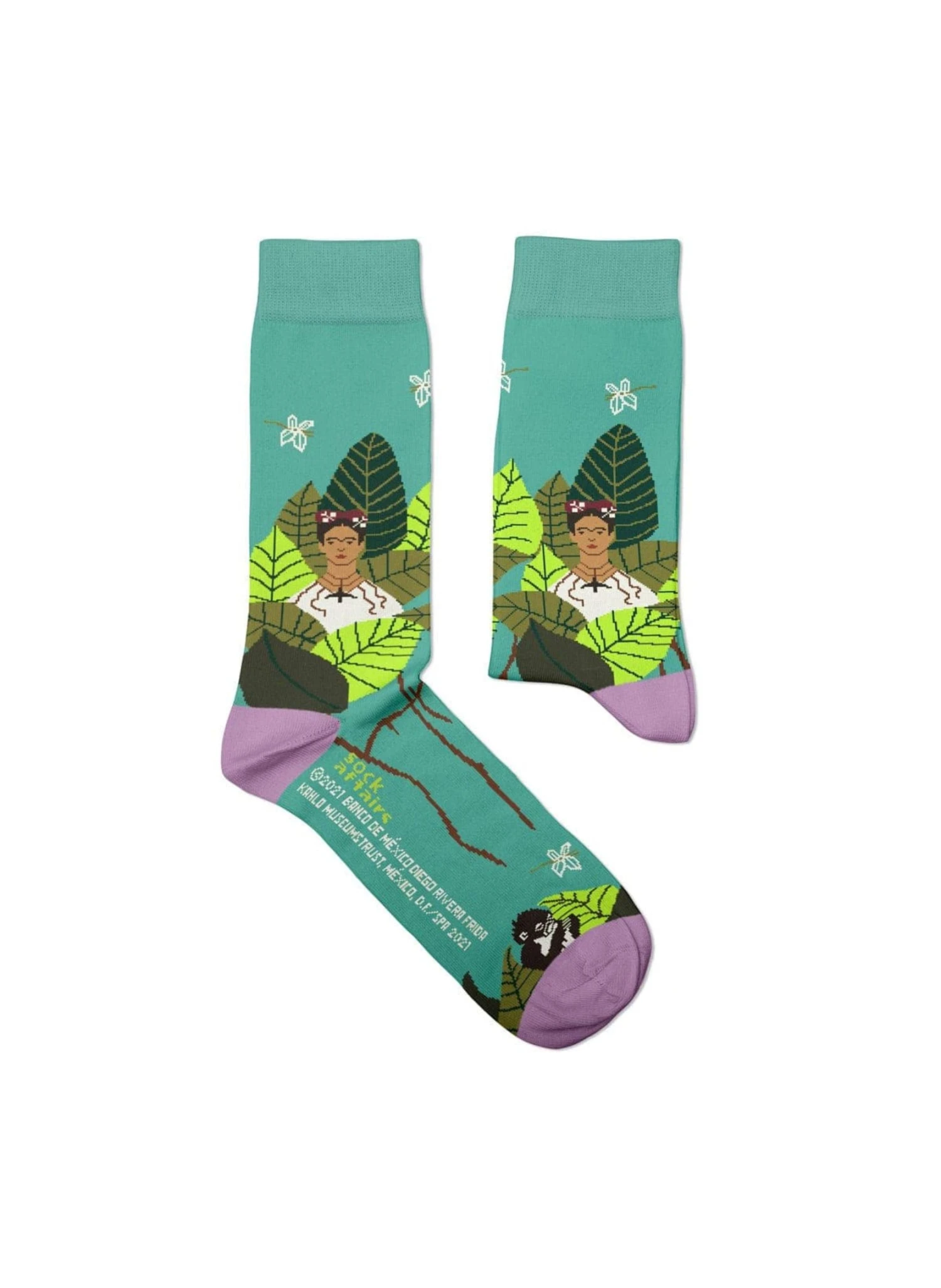Chaussettes Frida Kahlo Autoportrait 1 Chaussettes Frida Kahlo Autoportrait