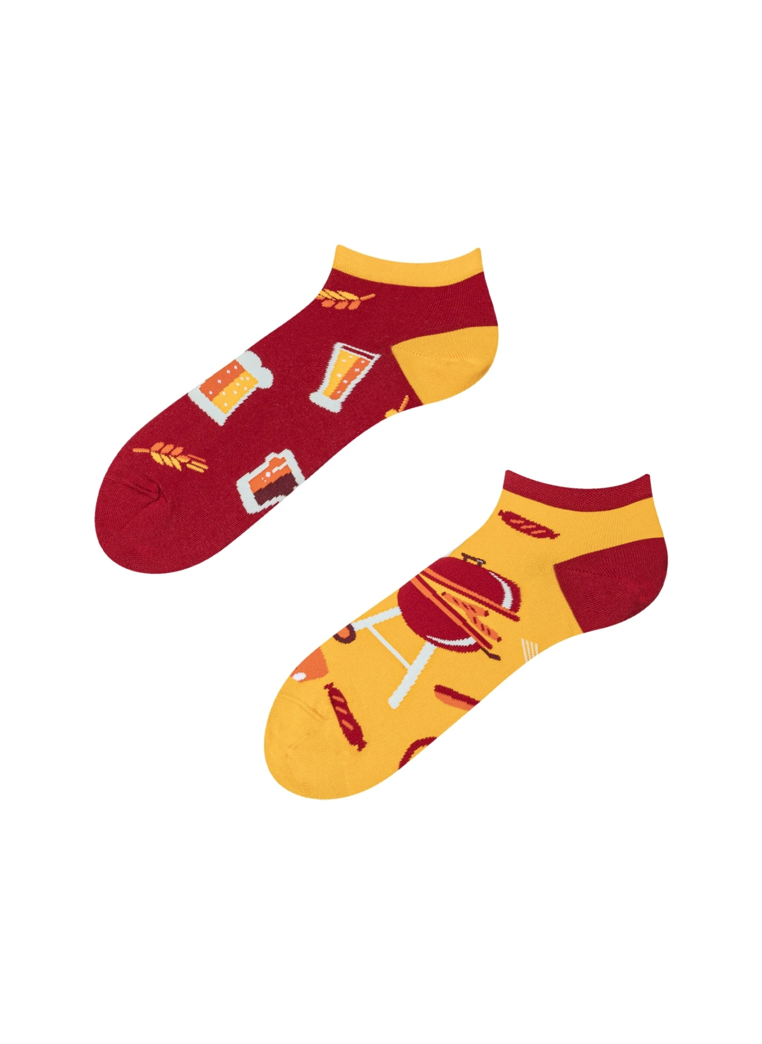 Socquettes Bière Et Barbecue 1 Socquettes Bière Et Barbecue