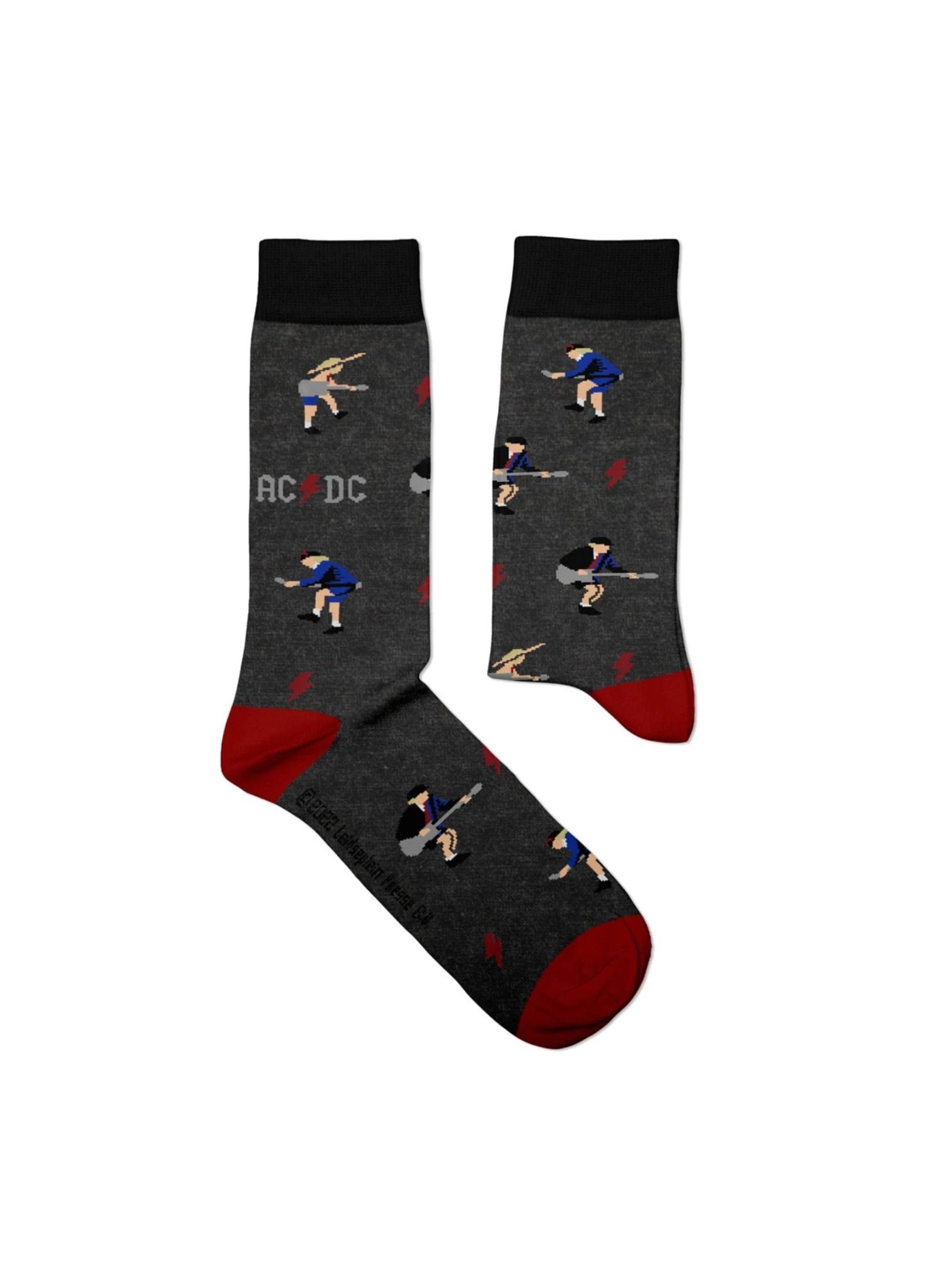 Chaussettes AC/DC, Angus Young 1 Chaussettes AC/DC, Angus Young