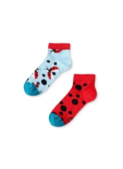 Socquettes Enfants Coccinelles Et Points