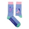 Chaussettes Coton Bio Conversations, Cara Trancada