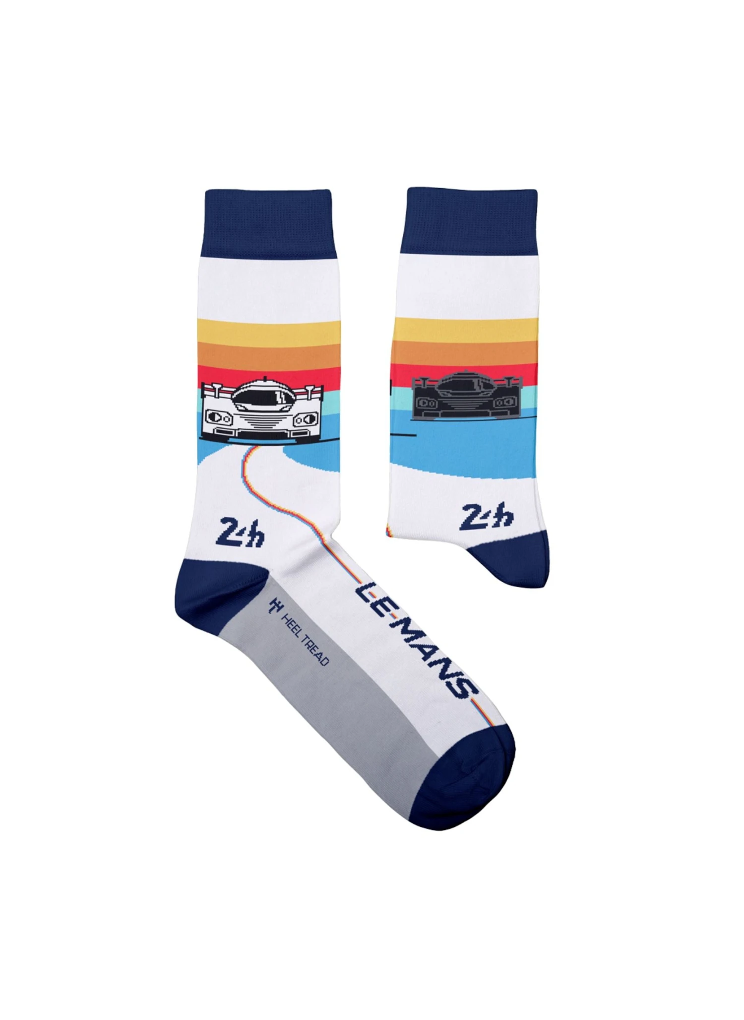 Chaussettes Retro Racer Des 24H Du Mans 1 Chaussettes Retro Racer Des 24H Du Mans