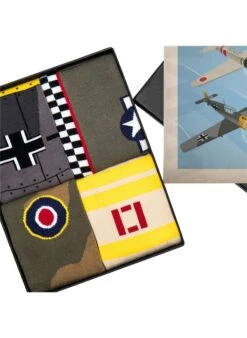 Coffret Chaussettes Avions De Guerre