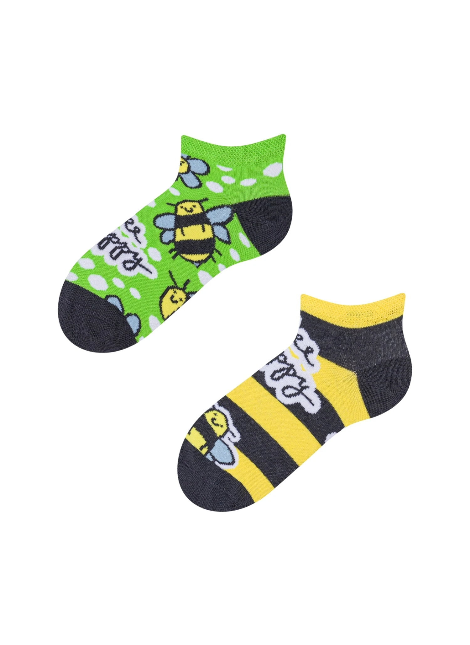 Socquettes Enfants Abeilles Butineuses 1 Socquettes Enfants Abeilles Butineuses