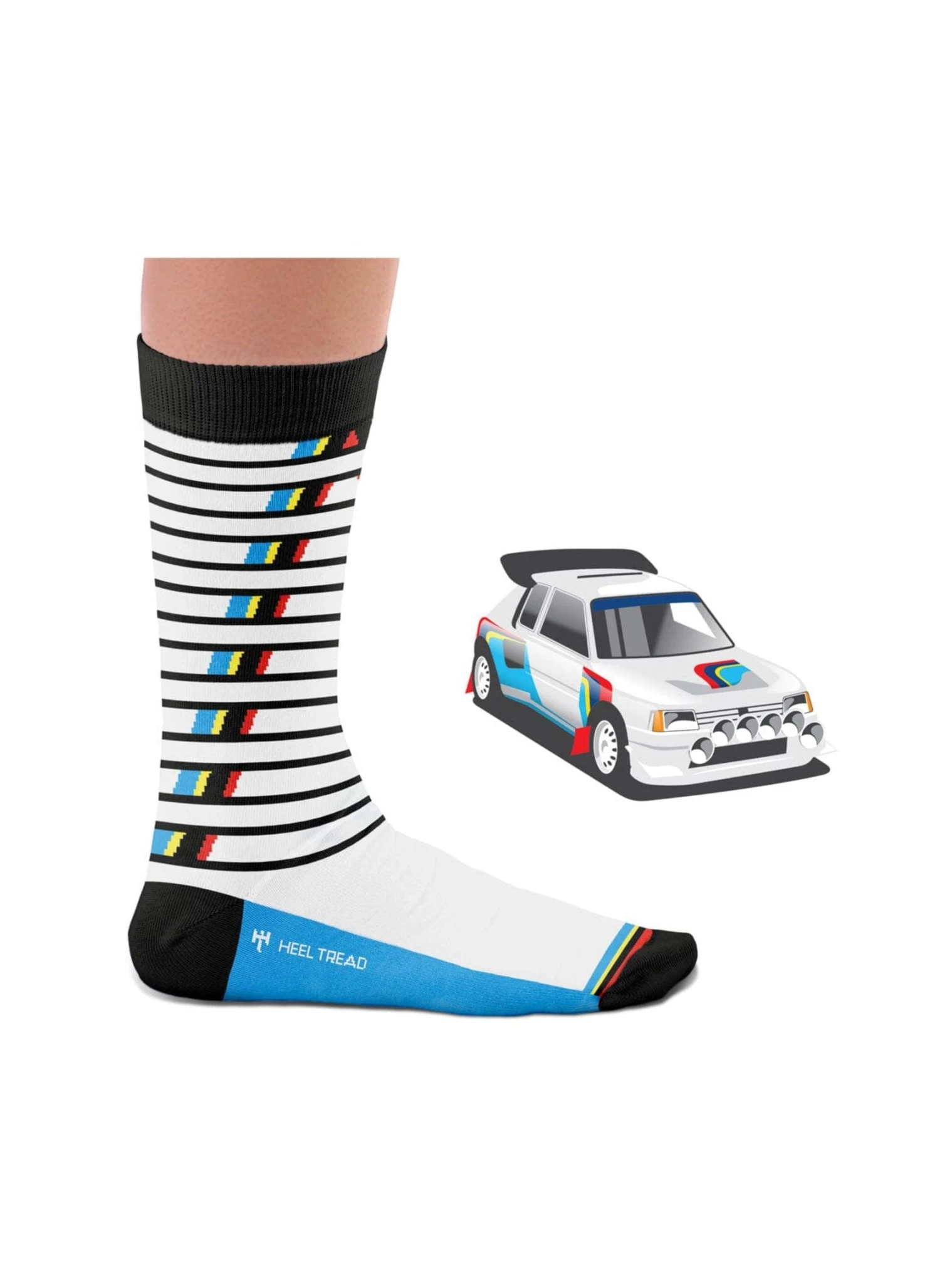 Chaussettes Peugeot 205 Turbo 16 2 Chaussettes Peugeot 205 Turbo 16 – Image 2