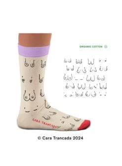 Chaussettes Coton Bio Poitrines, Cara Trancada -Le Bar à Chaussettes 2 4ca5cea1 1673 40ce 9d84 2bb73aaa23f4