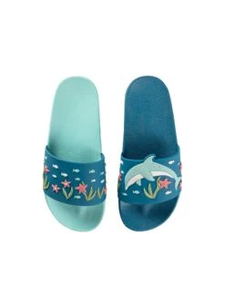 Claquettes Enfants Dauphin Joyeux -Le Bar à Chaussettes 2 f1f821de 21c8 4351 921b c7fd9434d944