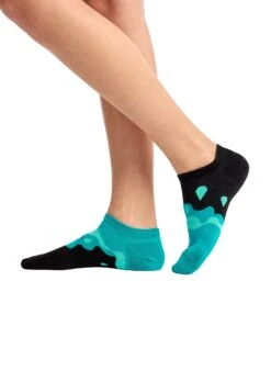Socquettes Invisibles Gouttes Turquoises -Le Bar à Chaussettes 3 ceb9f457 58d5 4672 a6db d3d8fbf072dc
