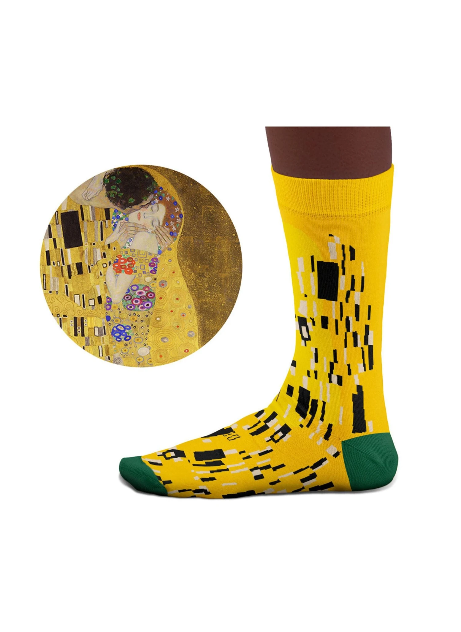 Chaussettes Le Baiser, Gustav Klimt 4 Chaussettes Le Baiser, Gustav Klimt – Image 4