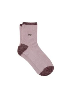 Chaussettes à Paillettes Vintage - Rose