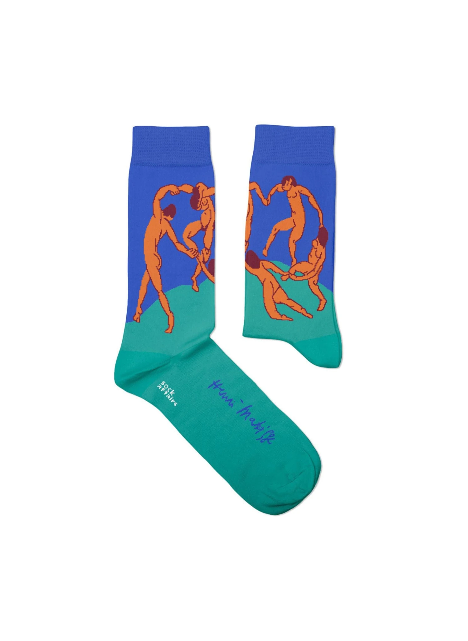 Chaussettes La Dance, Henri Matisse 1 Chaussettes La Dance, Henri Matisse