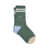 Chaussettes Rétro - Vert & Rayé Blanc -Le Bar à Chaussettes 4 8e12bd76 2a3d 439e 84ed fbcd16e0472e