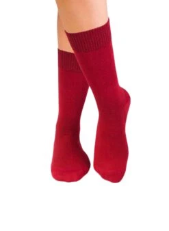 Chaussettes Pour Diabétiques - Rouge