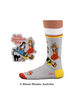 Chaussettes Let's Sacrifice Toby, Steven Rhodes -Le Bar à Chaussettes 4 f37d95a6 a8e0 46ec a3de 35aab77ea18c