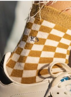 Chaussettes à Carreaux - Jaune & Blanc -Le Bar à Chaussettes 5 00c14f5a a2e3 4d86 a3e1 da9580c25668