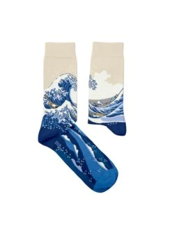Chaussettes La Grande Vague, Hokusai