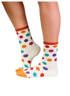 Chaussettes En Bambou à Pois - Écru -Le Bar à Chaussettes 5 ae1b7f10 d103 4e03 94cf cb3946e31559