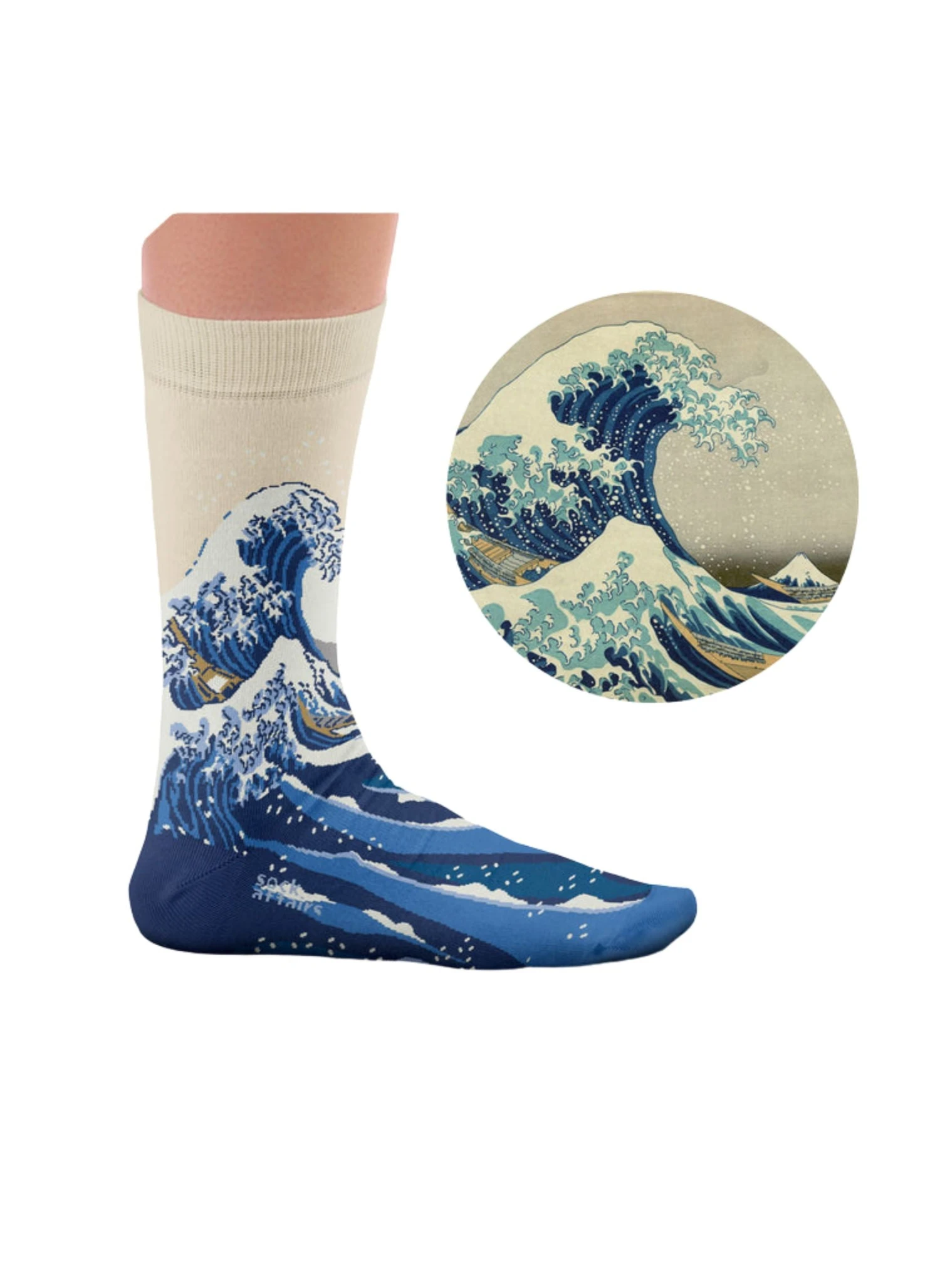 Chaussettes La Grande Vague, Hokusai 2 Chaussettes La Grande Vague, Hokusai – Image 2