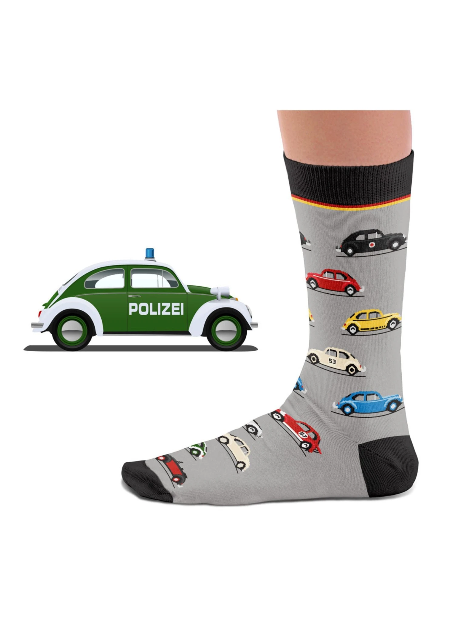 Chaussettes Volkswagen Coccinelle 3 Chaussettes Volkswagen Coccinelle – Image 3