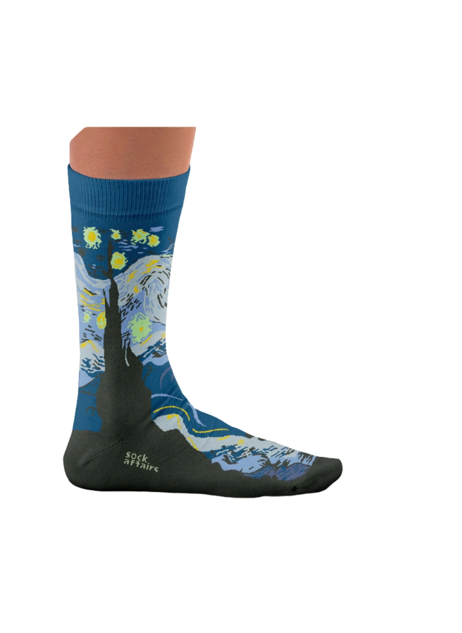 Chaussettes La Nuit Étoilée, Van Gogh 2 Chaussettes La Nuit Étoilée, Van Gogh – Image 2