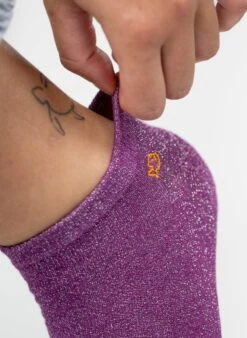 Socquettes à Paillettes Unies - Violet -Le Bar à Chaussettes 6 97dfd8a2 d61c 40a2 a2cd 794573c49556