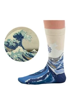 Chaussettes La Grande Vague, Hokusai 5 Chaussettes La Grande Vague, Hokusai -Le Bar à Chaussettes 7 09cfe0a3 68e0 4d08 a1a4 e21e0e2b445f