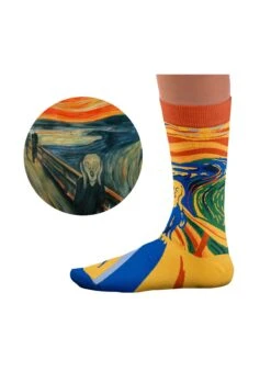 Chaussettes Le Cri De Munch -Le Bar à Chaussettes 7 36f4292d 1730 4157 86d1 d5dafdac1b77