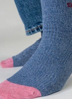 Chaussettes à Paillettes Vintage - Bleu Gris -Le Bar à Chaussettes 7 9ead5bd9 02f6 4a68 9410 8451aa376205