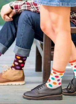 Chaussettes En Bambou à Pois - Écru -Le Bar à Chaussettes 7 d112e391 d3f3 4a1e 85f0 987245d05203