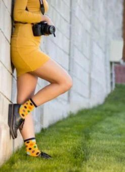 Chaussettes En Bambou à Pois - Jaune -Le Bar à Chaussettes 8 33e075de 5169 41a5 8f2d 7c1c76bfcbca