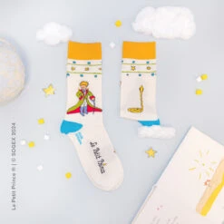 Chaussettes Le Petit Prince 7 Chaussettes Le Petit Prince -Le Bar à Chaussettes CAPE LPP FLAT
