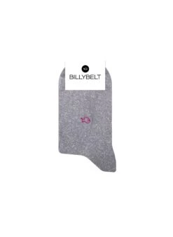 Chaussettes à Paillettes Unies - Gris 7 Chaussettes à Paillettes Unies - Gris -Le Bar à Chaussettes CP16 Gris vbf1