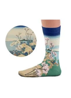 Chaussettes Mont Fuji, Hokusai -Le Bar à Chaussettes CS Hokusai Socks 3 665eec26 663b 40f2 9705 f5e7a266913b