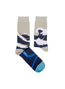 Coffret Chaussettes Peintures Japonaises -Le Bar à Chaussettes CS Wave Socks 1