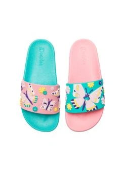 Claquettes Enfants Papillons Doux -Le Bar à Chaussettes D K F SD 02 C PVC 2213 VFB 2