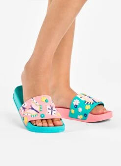 Claquettes Enfants Papillons Doux -Le Bar à Chaussettes D K F SD 02 C PVC 2213 VFB 5