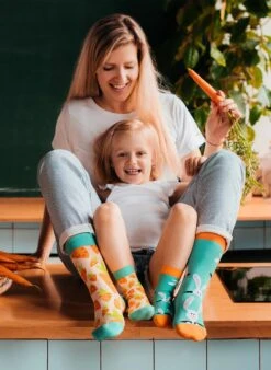 Chaussettes Enfants Lapins Et Carottes -Le Bar à Chaussettes D K SC RS C C OKT 034 VFB 4