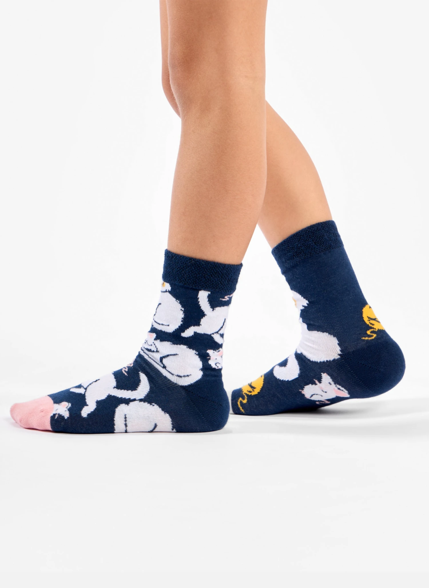 Chaussettes Enfants Chatons Ludiques 2 Chaussettes Enfants Chatons Ludiques – Image 2