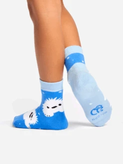 Chaussettes Chaudes Enfants Petit Yéti -Le Bar à Chaussettes D K SC WS C C OKT 2243 03