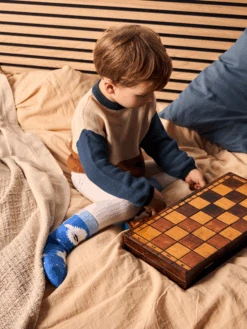 Chaussettes Chaudes Enfants Petit Yéti -Le Bar à Chaussettes D K SC WS C C OKT 2243 05