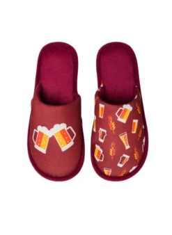 Pantoufles Bière Dorée -Le Bar à Chaussettes D M F HS C 02 T 2164 13 2