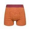 Boxer Homme Motif Jacquard Bordeaux & Jaune -Le Bar à Chaussettes D M UN T B C 1990 01