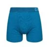 Boxer Homme Motif Jacquard Bleu Émeraude