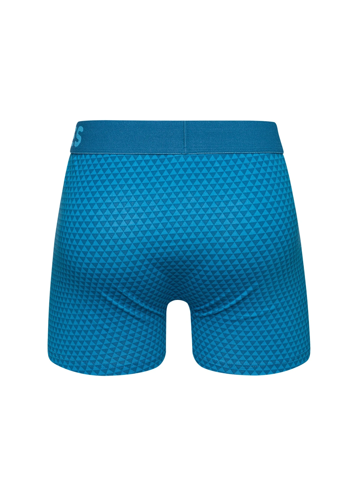Boxer Homme Motif Jacquard Bleu Émeraude 3 Boxer Homme Motif Jacquard Bleu Émeraude – Image 3