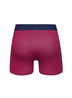 Boxer Homme Motif Jacquard Bleu & Rouge -Le Bar à Chaussettes D M UN T B C 1992 02