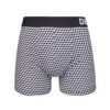 Boxer Homme Motif Jacquard Noir & Blanc -Le Bar à Chaussettes D M UN T B C 2085 01