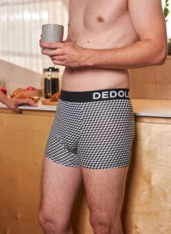 Boxer Homme Motif Jacquard Noir & Blanc 9 Boxer Homme Motif Jacquard Noir & Blanc -Le Bar à Chaussettes D M UN T B C 2085 05b