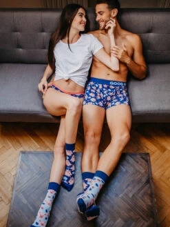 Boxer Homme Cochons Ailés -Le Bar à Chaussettes D M UN T C C OKT 093 06