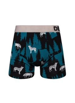 Boxer Homme Loup à La Lune