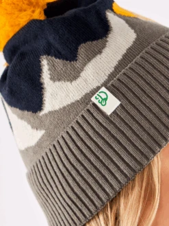 Bonnet Tricoté Coucher De Soleil Sur La Montagne 6 Bonnet Tricoté Coucher De Soleil Sur La Montagne -Le Bar à Chaussettes D U AC BN C KN 2025 ONE 3